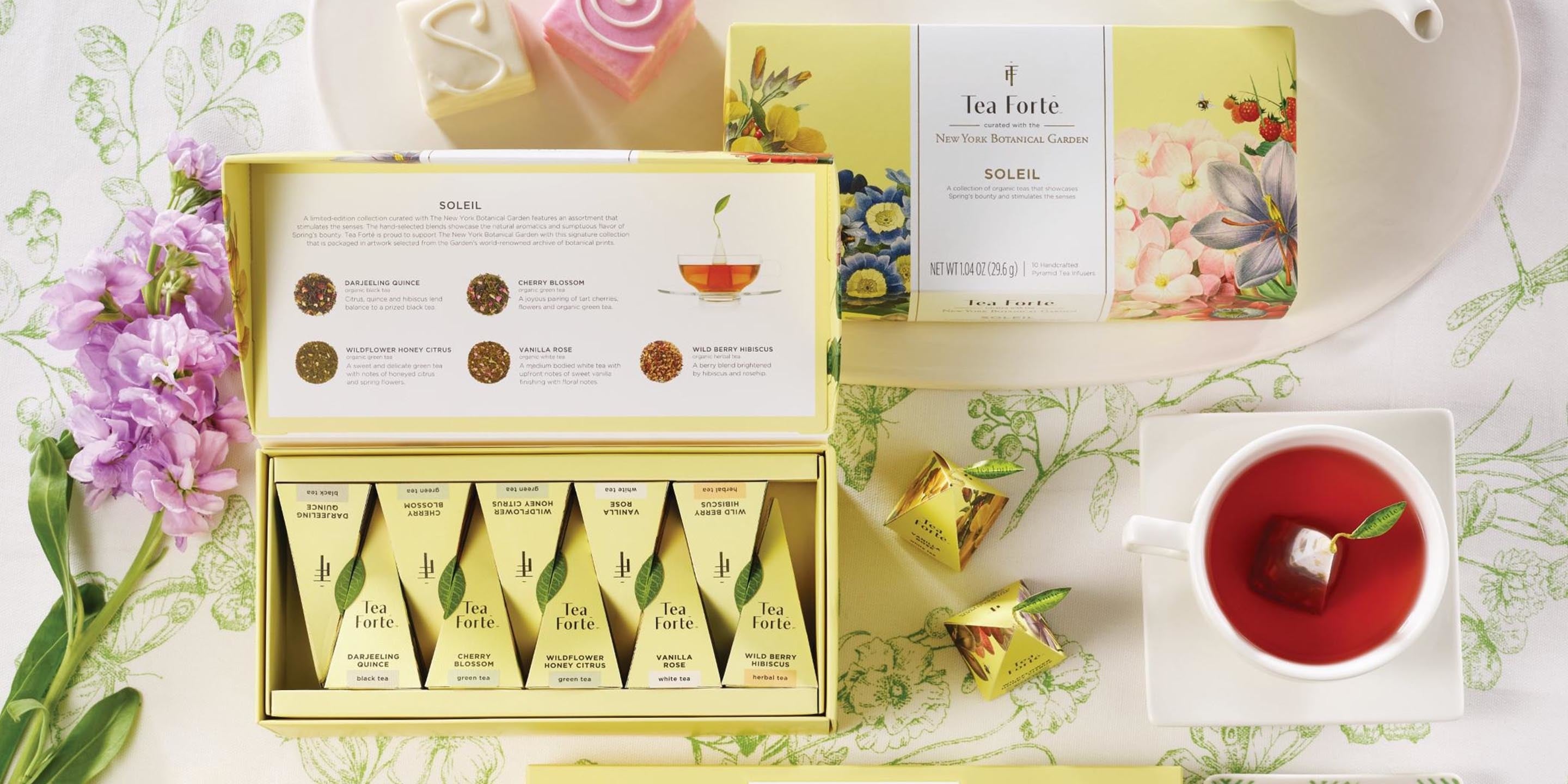 Soleil Petite Box and a cup of tea