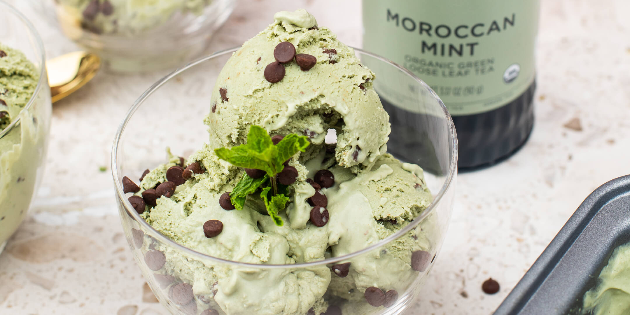 Moroccan Mint "Nice Cream"