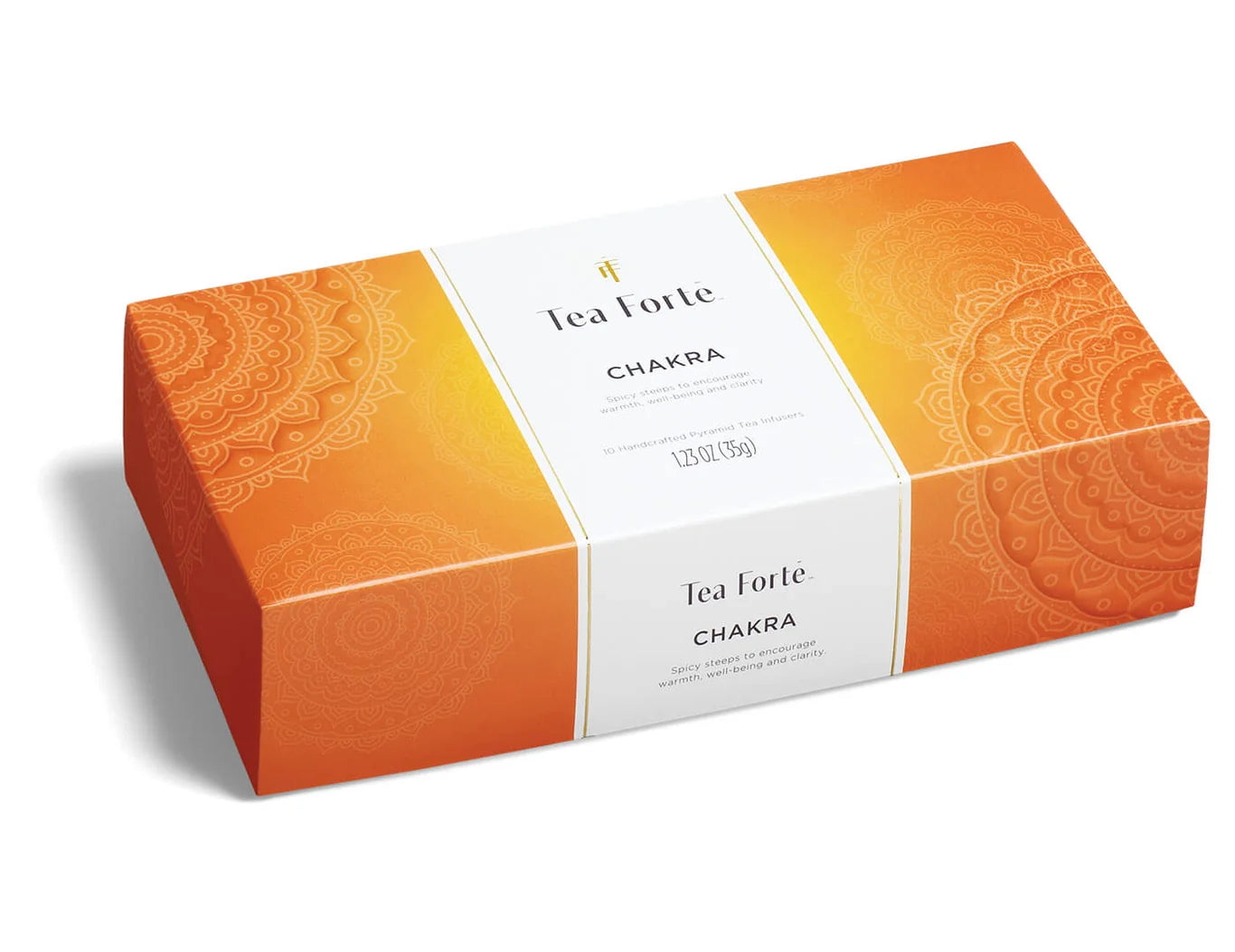 Chakra Petite Box of 10 teas, lid closed