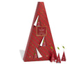 Warming Joy Advent Calendar with doors open and infusers to the right outside of box