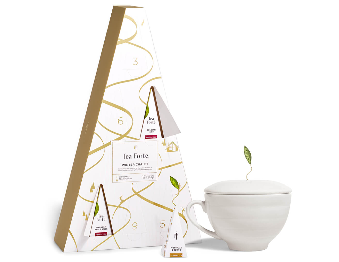 Winter Chalet Explorers Tea Set