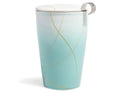 Wellbeing KATI® Steeping Cup with lid and stainless steel infuser basket inside