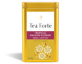 Tropical Passion Flower Loose Leaf Tea Canister - front view