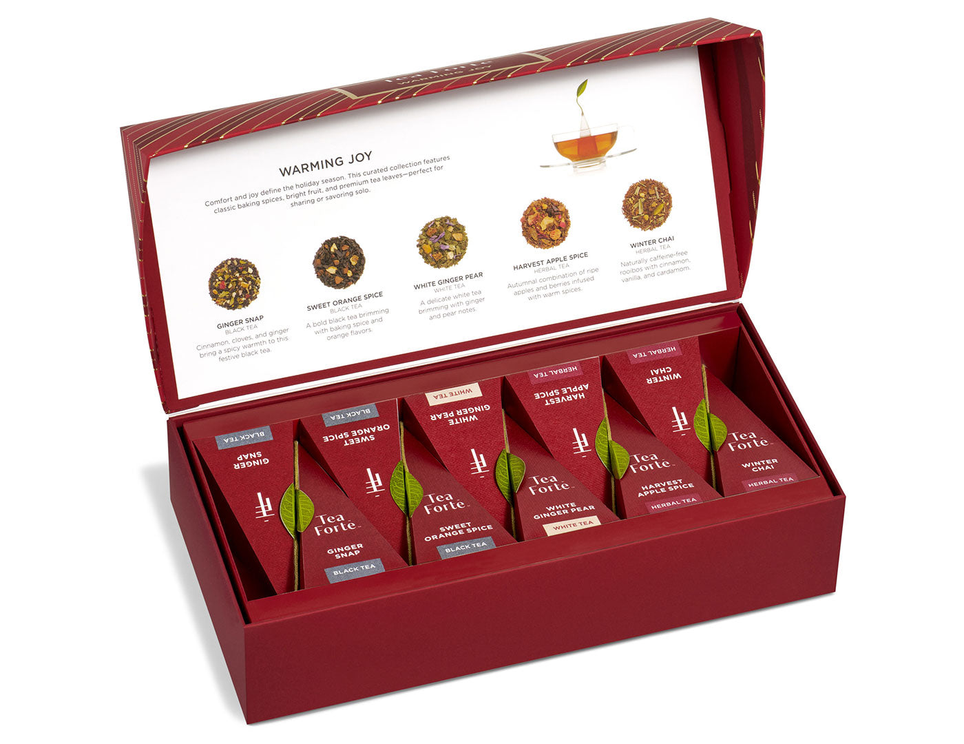 Petite Presentation Box Warming Joy, open lid