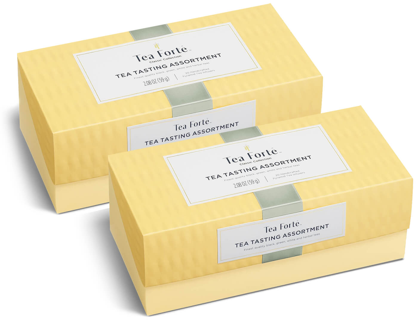 Tea Tasting Assortment Presentation Box Duo