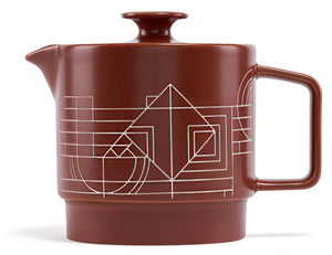 Frank Lloyd Wright Terra Teapot with Infuser