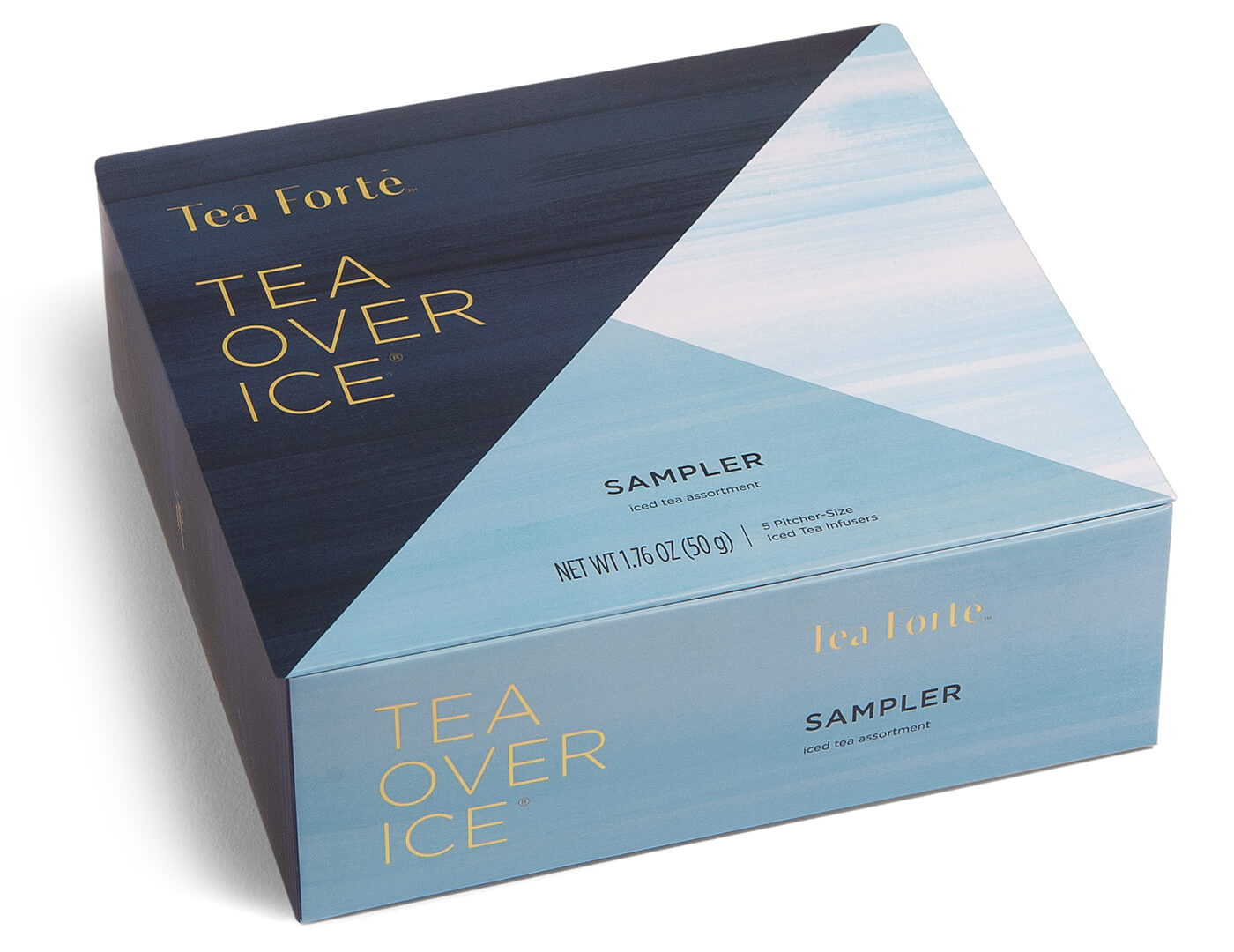 Tea Over Ice Sampler box, closed