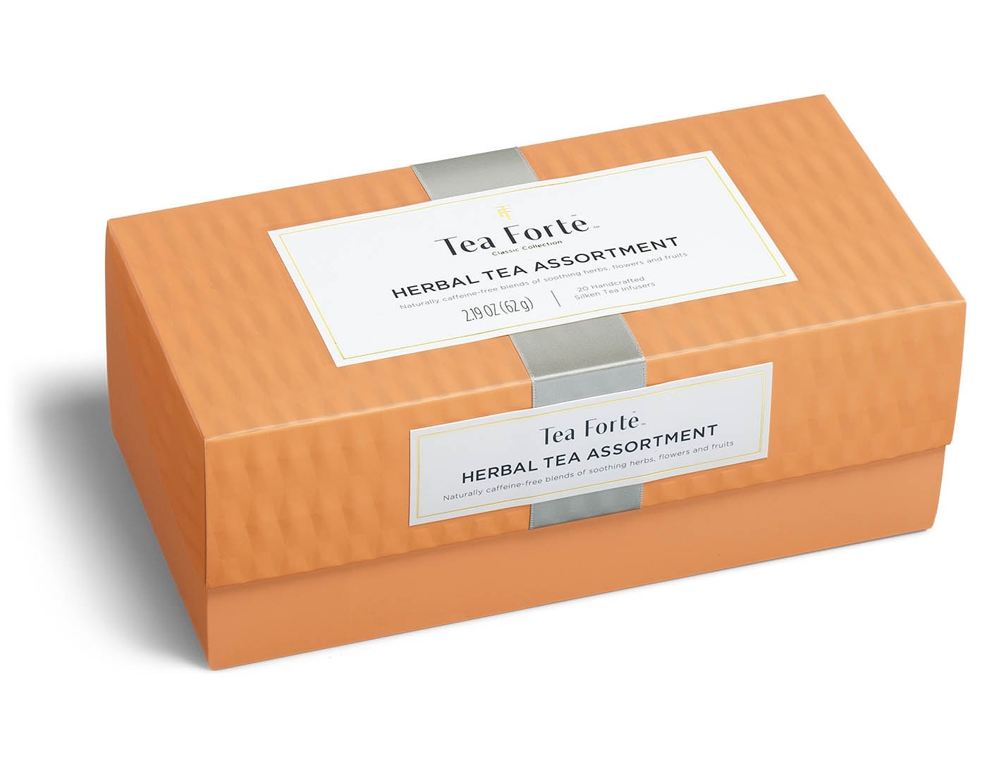 Herbal tea assortment in a 20 count presentation box